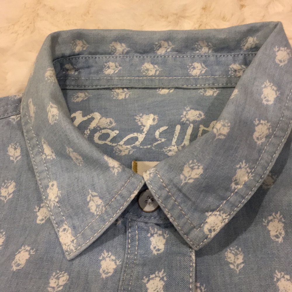 Madewell Demin Pattered Shirt
